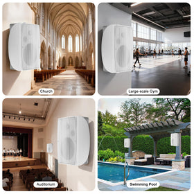 STUDIOFINIX waterproof design supports outdoor events in varied weather conditions.