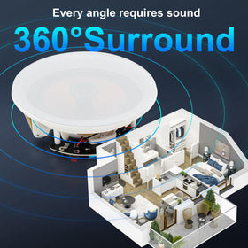 STUDIOFINIX 4-channel Bluetooth amplifier box enables wireless multi-room playback.