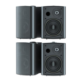 STUDIOFINIX 5-25-inch outdoor speaker front view for patio sound clarity.