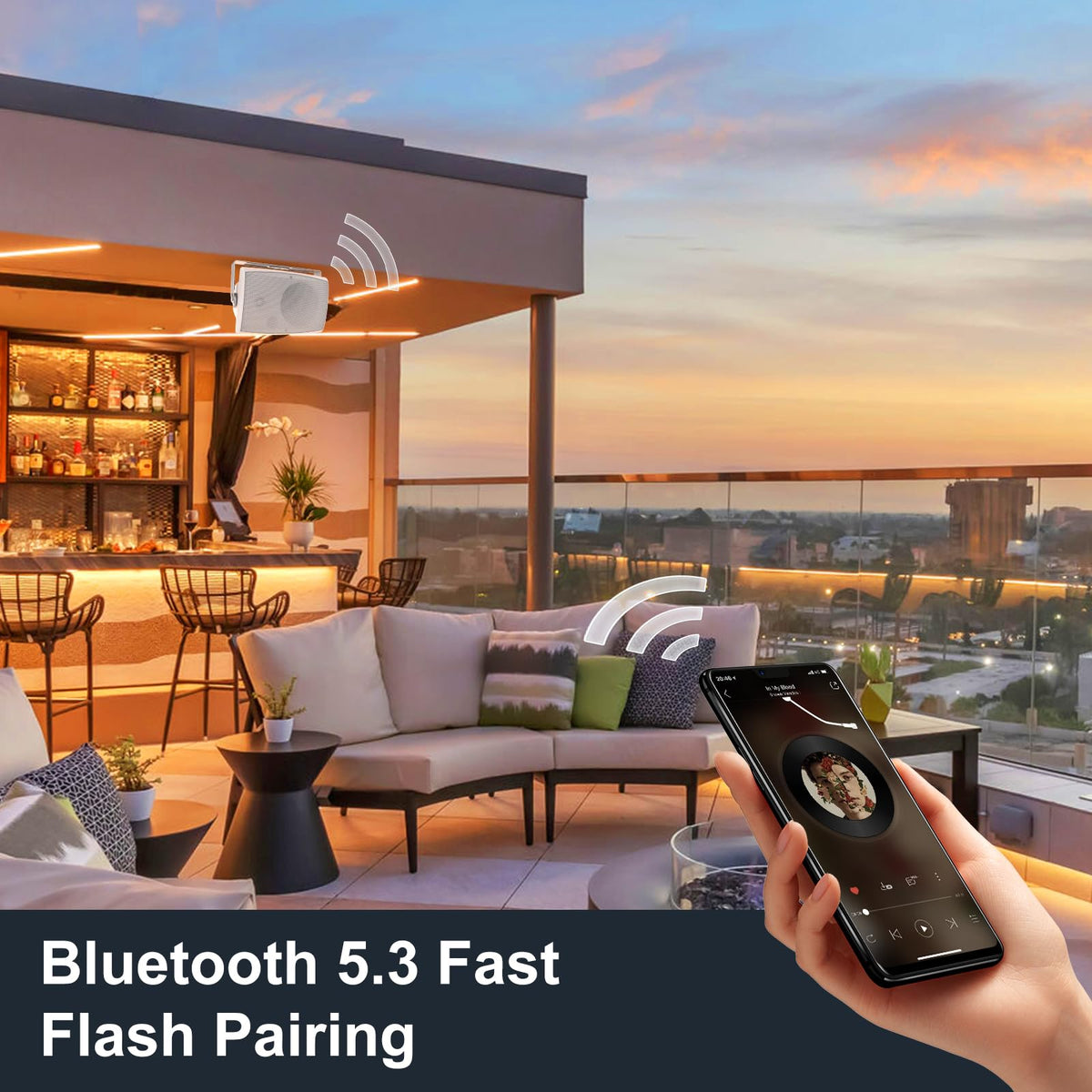STUDIOFINIX 6.5-inch driver delivering deep outdoor sound