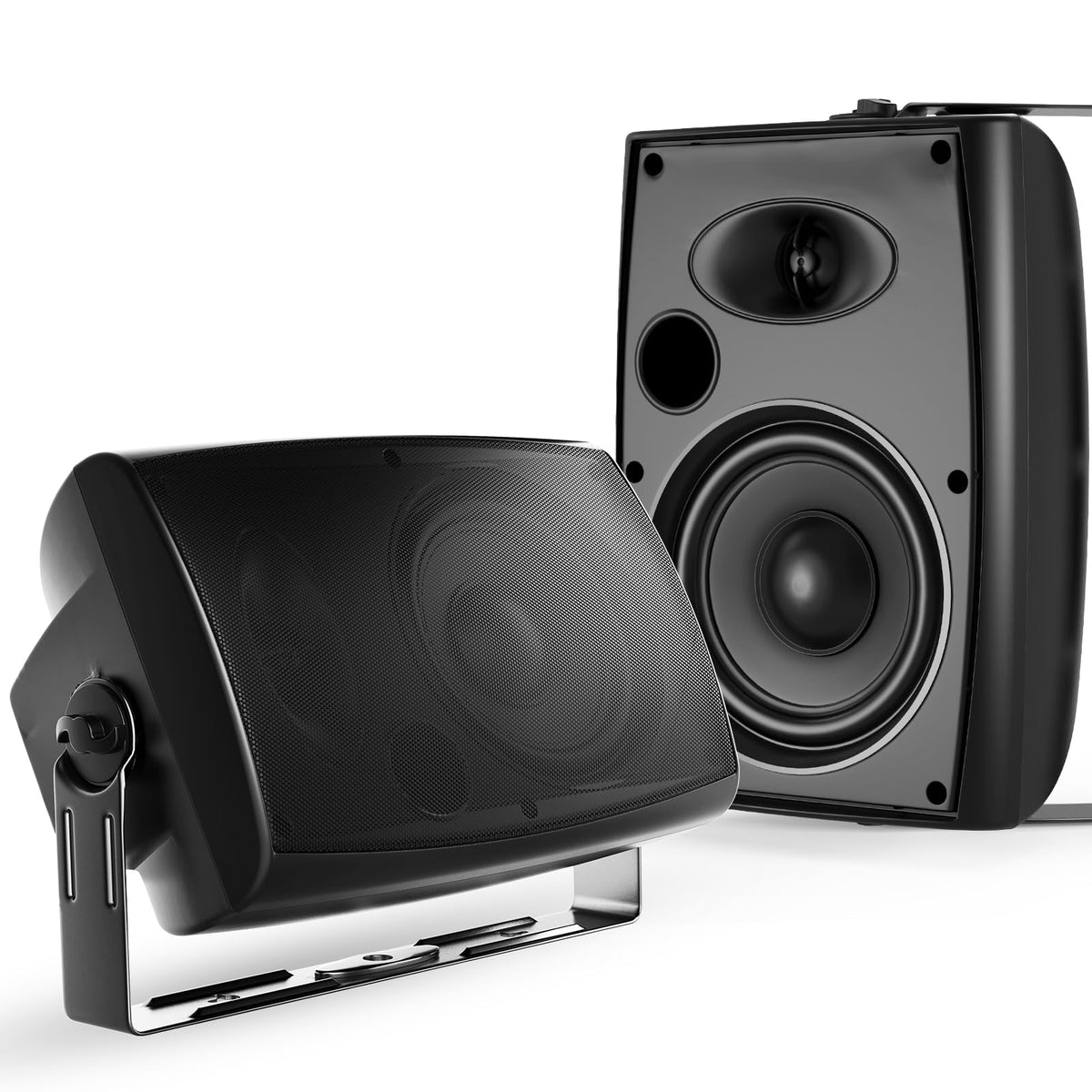 StudioFinix 6.5-inch outdoor speaker front view for patio listening