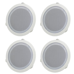 STUDIOFINIX 6 inch 70V ceiling speaker front view delivering clear voice and even ambience.
