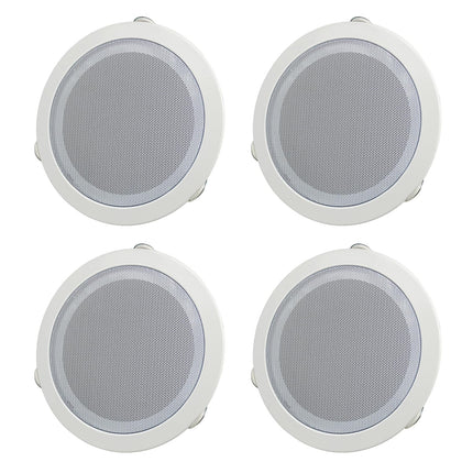STUDIOFINIX 6 inch 70V ceiling speaker front view delivering clear voice and even ambience.
