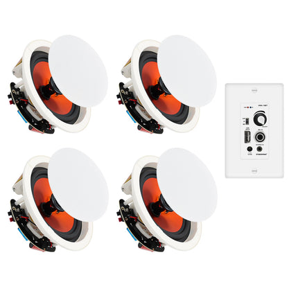 STUDIOFINIX 8-inch ceiling speaker woofers deliver rich bass for immersive room audio