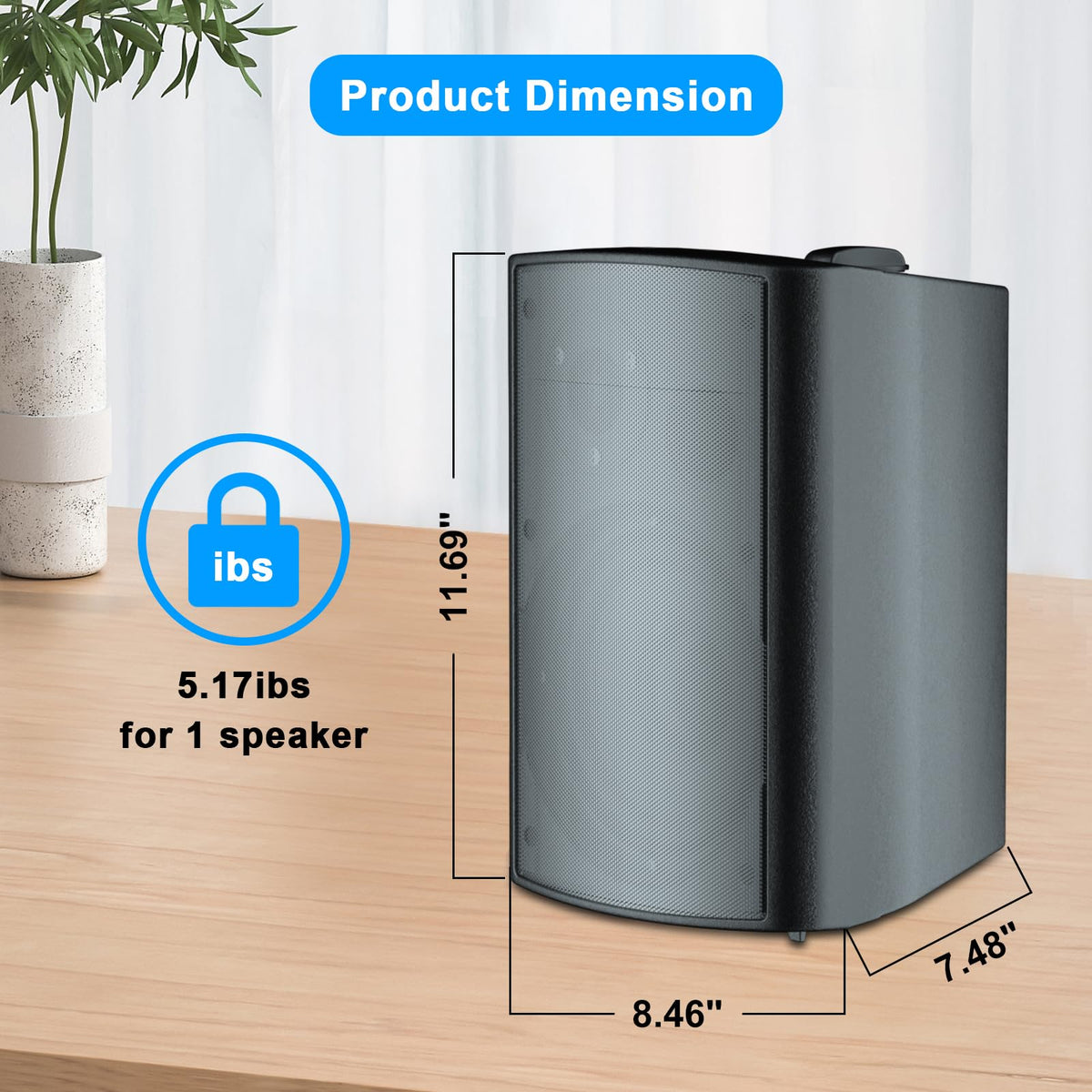 STUDIOFINIX Bluetooth 5.0 enables easy wireless streaming.