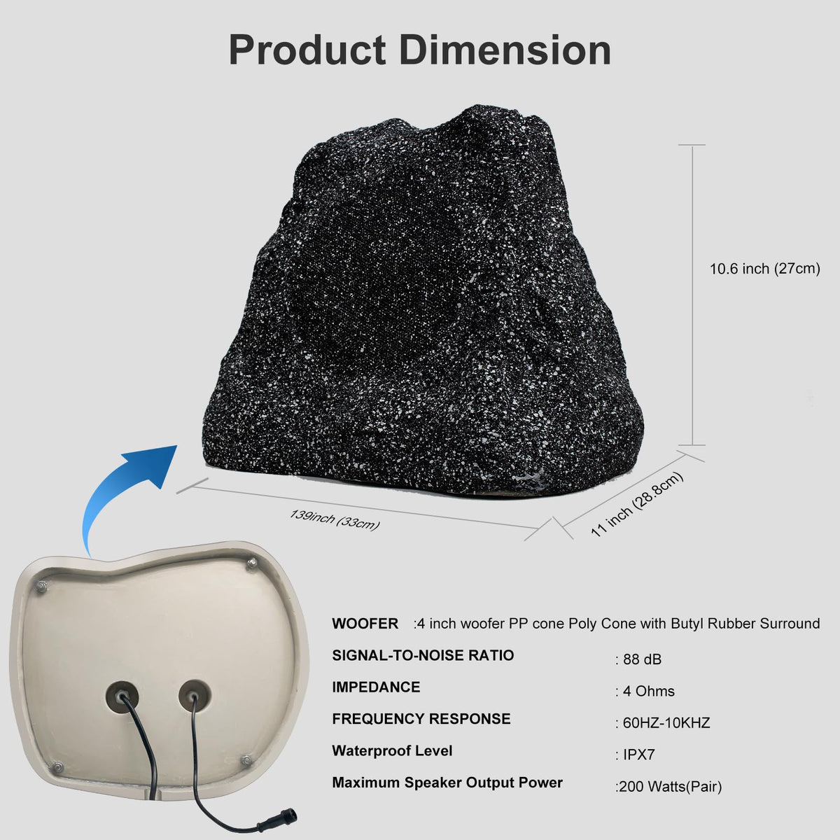 StudioFinix Bluetooth pairing lets seamless music from phone to rock speakers.