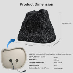 StudioFinix Bluetooth pairing lets seamless music from phone to rock speakers.