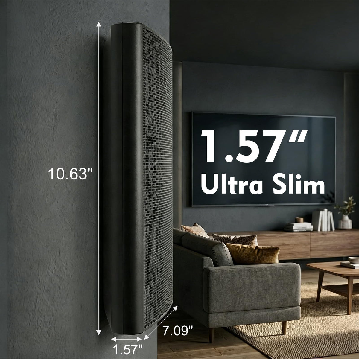 STUDIOFINIX durable ABS construction close-up showing scratch-resistant surface