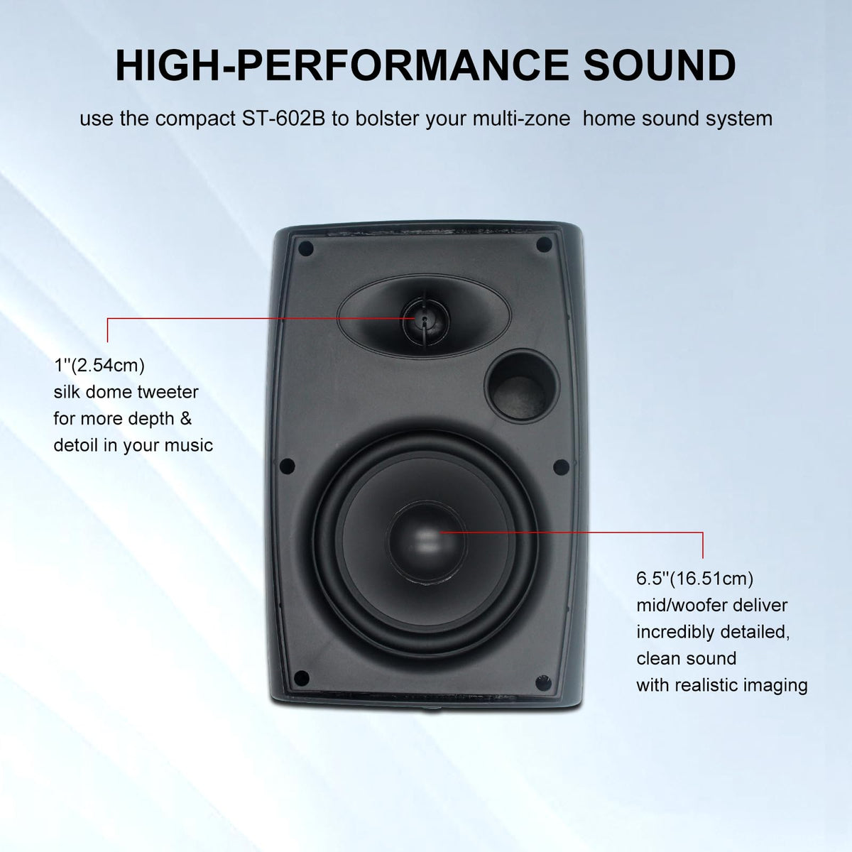 StudioFinix IP44 weatherproof design for outdoor use