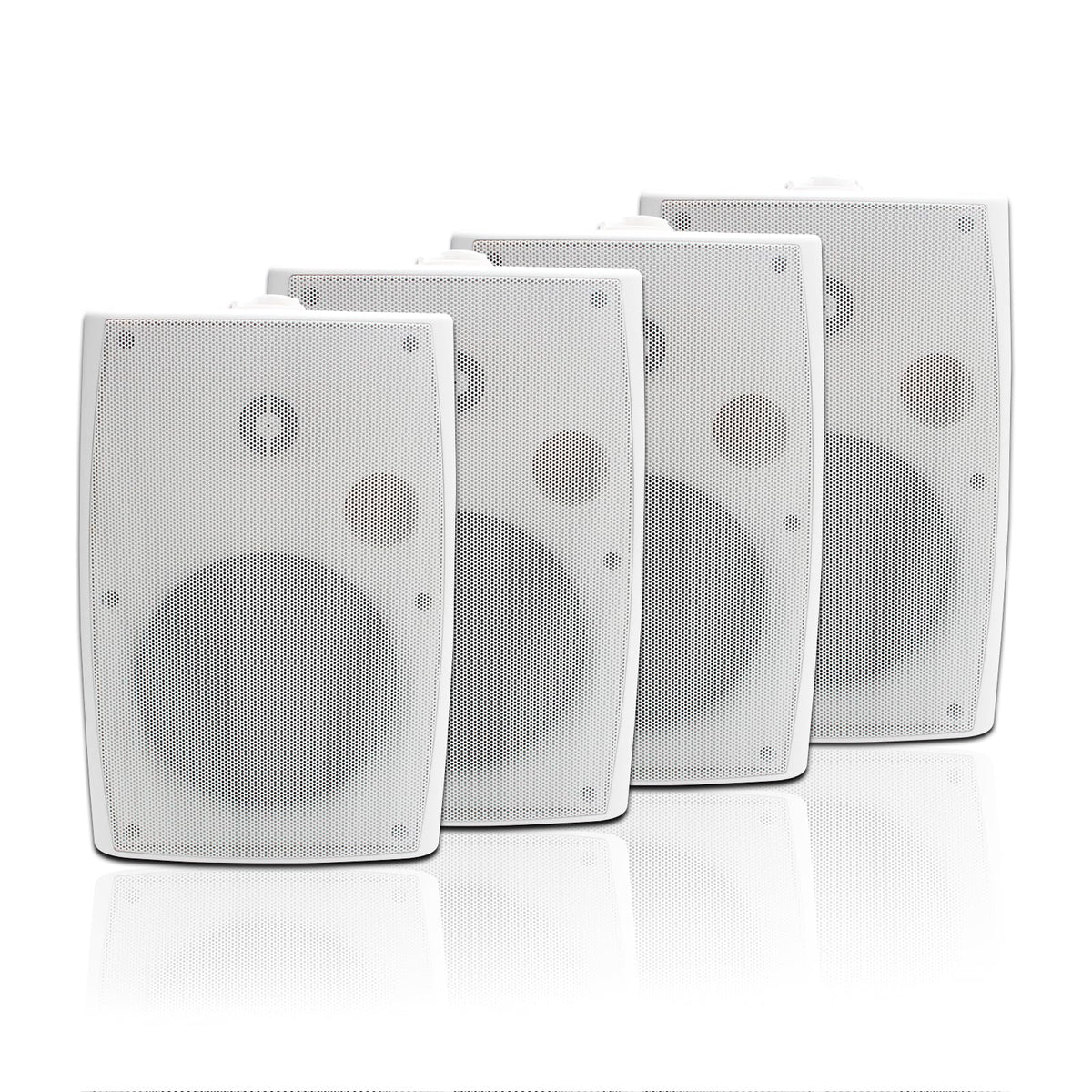 StudioFINIX outdoor speakers wall-mount 800W deliver immersive patio sound.