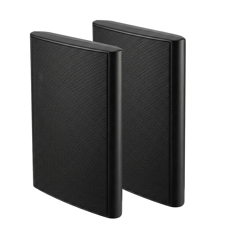 STUDIOFINIX Ultra Slim 5.25-inch speakers, front view, delivering clear midrange for home theater
