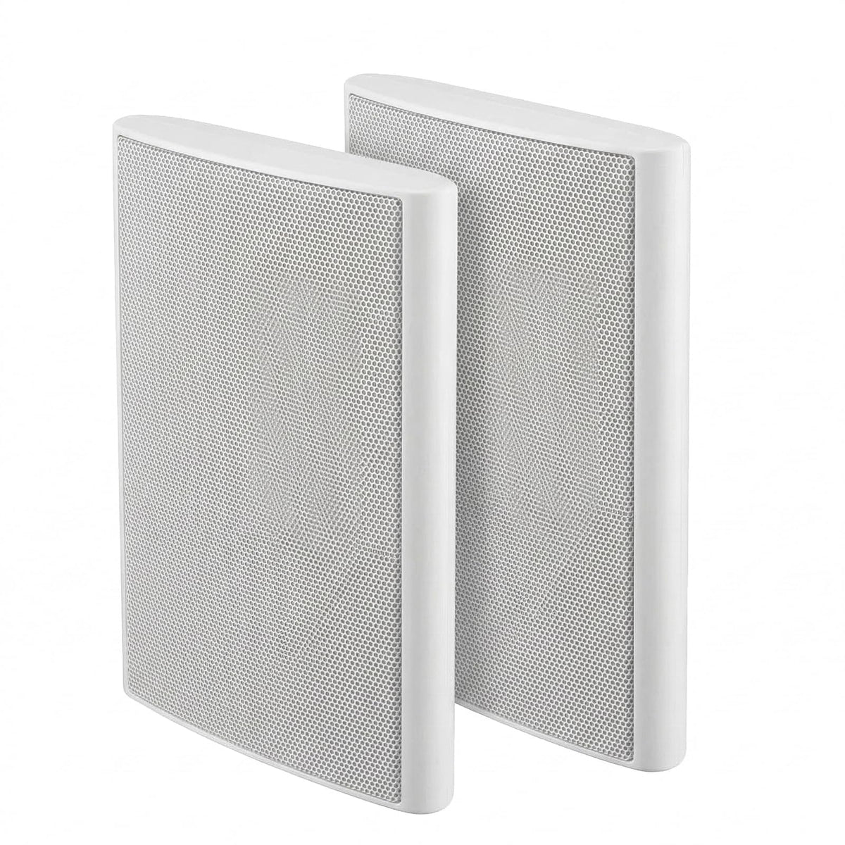 STUDIOFINIX Ultra Slim 5.25-inch wall mount speakers, front view, delivering crystal-clear sound in compact spaces