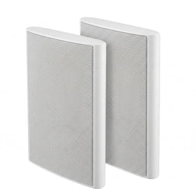 STUDIOFINIX Ultra Slim 5.25-inch wall mount speakers, front view, delivering crystal-clear sound in compact spaces