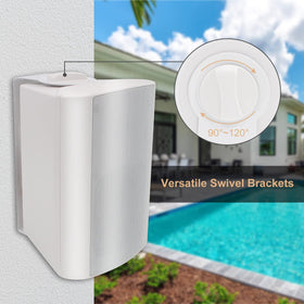 STUDIOFINIX weatherproof enclosure designed for year‑round outdoor use.