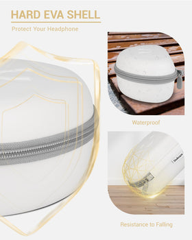 External dimensions shown for the Beats case help plan travel storage.