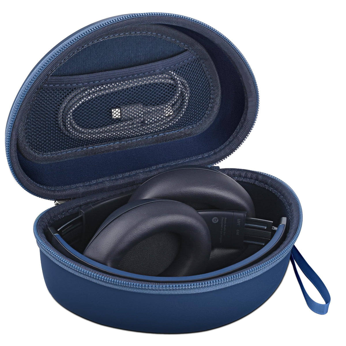 stukcaze blue Beats-compatible hard case protects headphones on travel