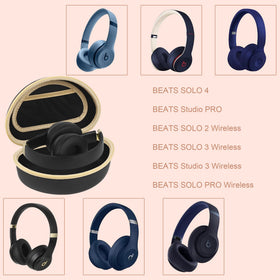 Stukcaze headphone case interior elastic pocket stores cables and adapters neatly