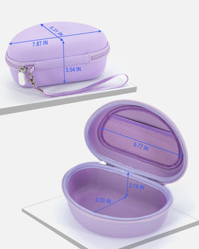 Stukcaze compact travel size fits bags and backpacks.