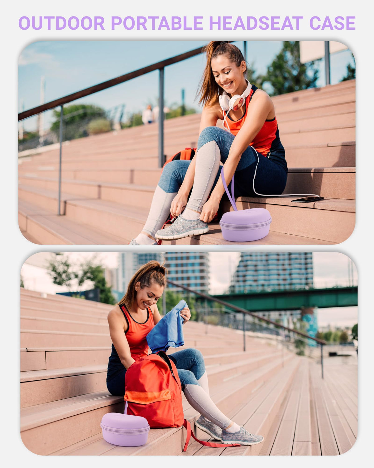 Stukcaze case removable hand strap adds portable carry.