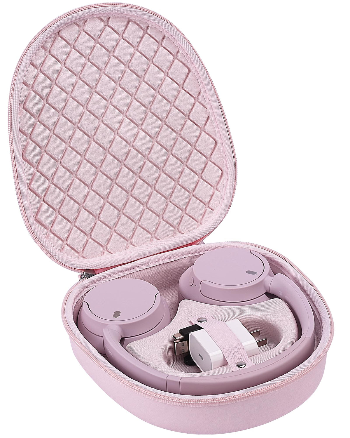 Stukcaze headphone case for Sony WH-CH720N with a hard EVA shell for travel protection.