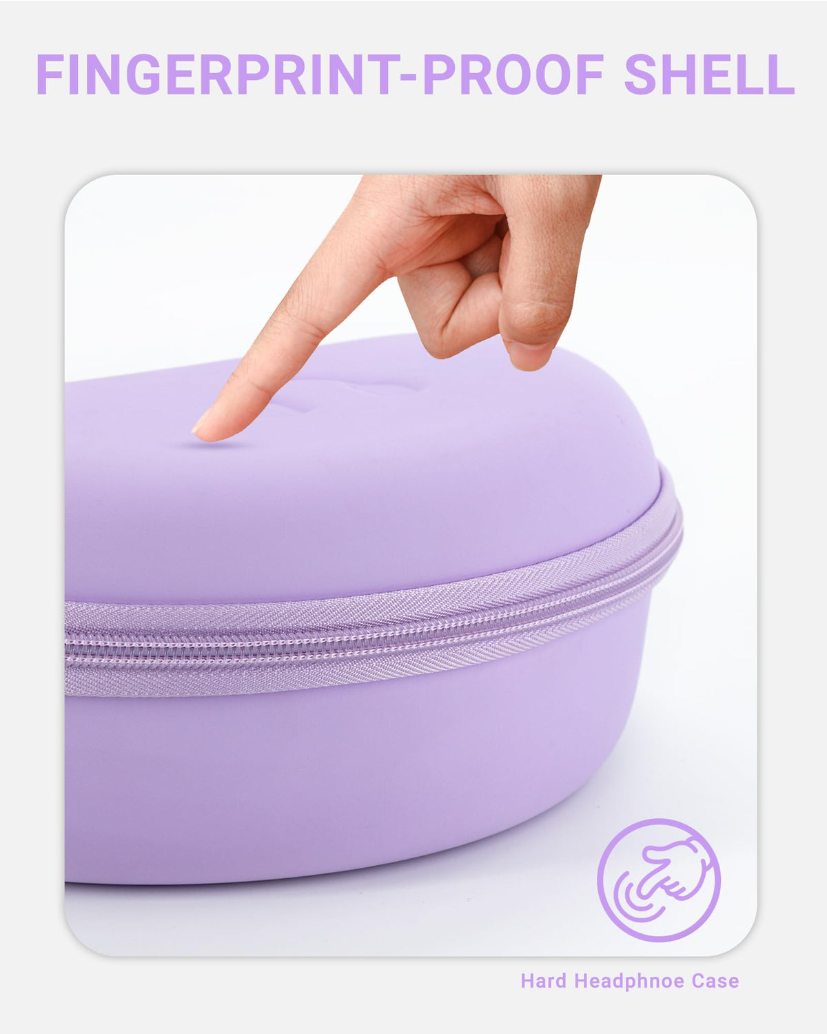 Stukcaze case wide opening zipper for quick access.