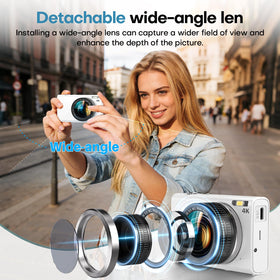 STUOGYUM digital camera wide-angle lens expands shooting perspective.