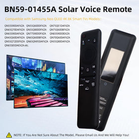 StuyJoab BN59-01455A remote solar charging panel powering daytime use.