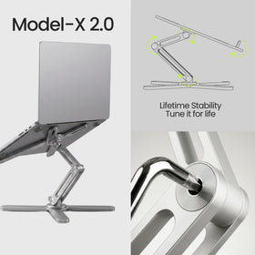 STXND Model-X 2.0 360-degree rotating base enables easy collaboration