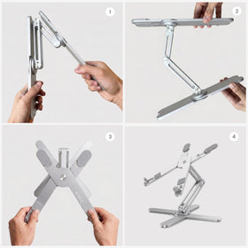 STXND Model-X 2.0 foldable travel stand compact for on-the-go setups