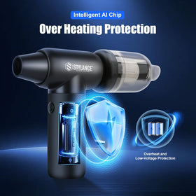 STYLANCE accessory set with three nozzles and brushes for targeted dust removal