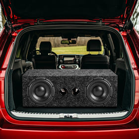Suacopzar dual 6.5-inch enclosure durable MDF core for stable sound