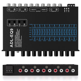 Suacopzar equalizer front panel showing controls and white illumination benefit clarity