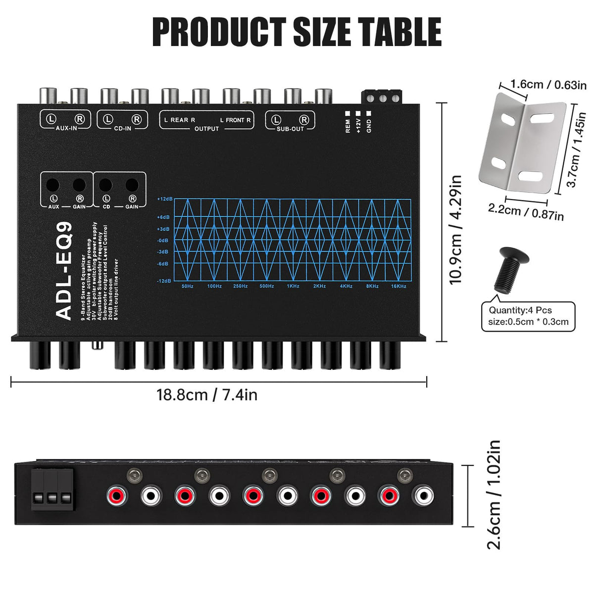 Suacopzar unit next to a ruler showing compact size for flexible mounting benefit