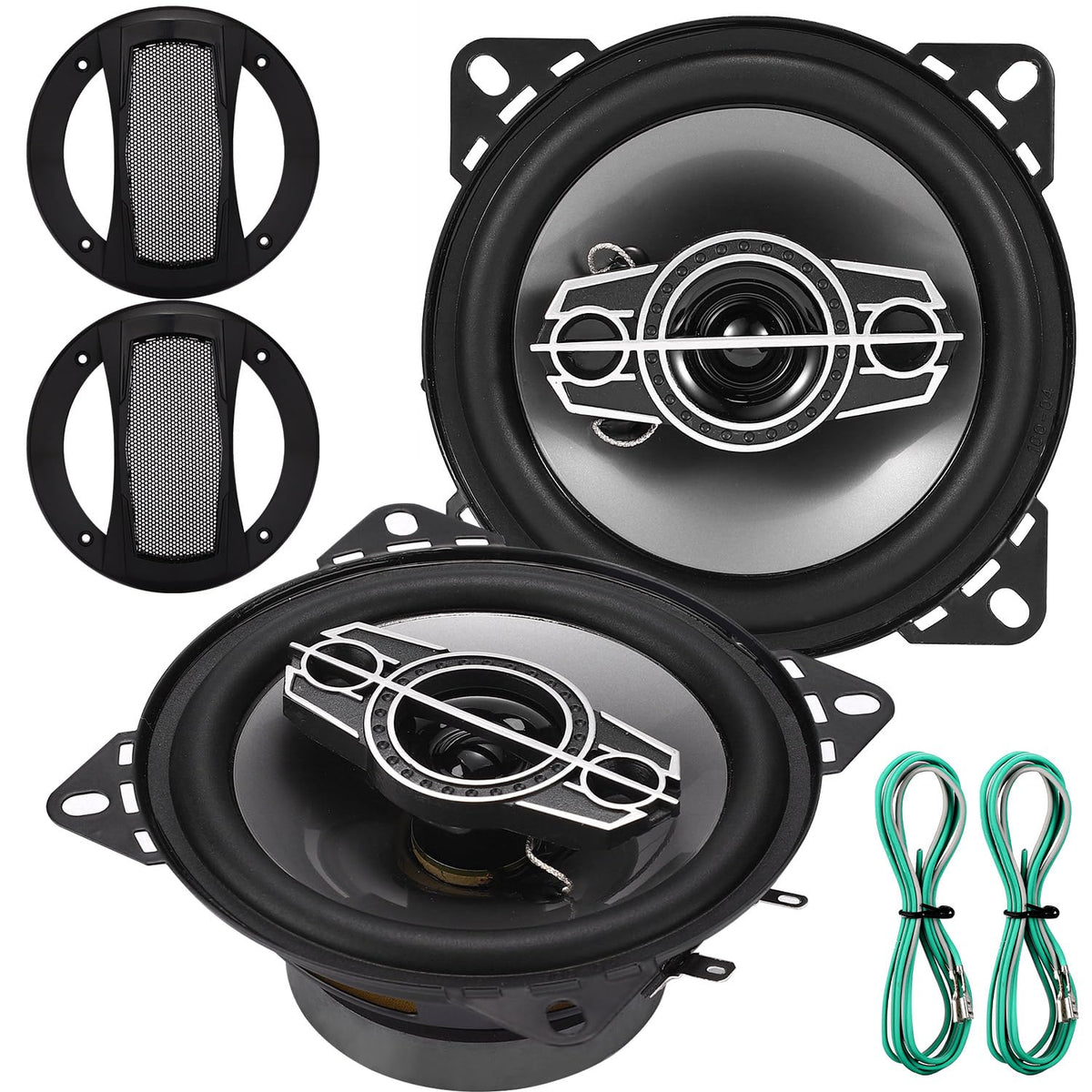 Suacopzar package contents includes pair of speakers and hardware