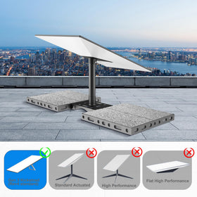 SUBFIX aluminum finish texture showing weather-resistant surface benefit