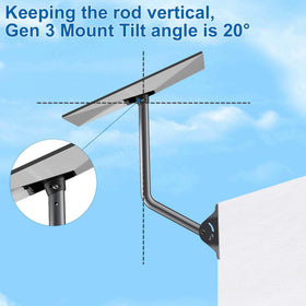 SUBFIX rooftop installation lifestyle shot illustrating real-world placement