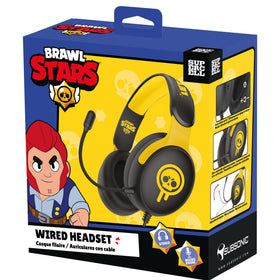 SUBSONIC Brawl Stars headset in use with consoles and mobile devices for cross-play gaming