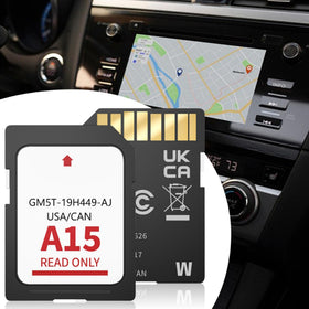 Suejezt A15 SD card for Ford on dashboard with updated US/Canada maps
