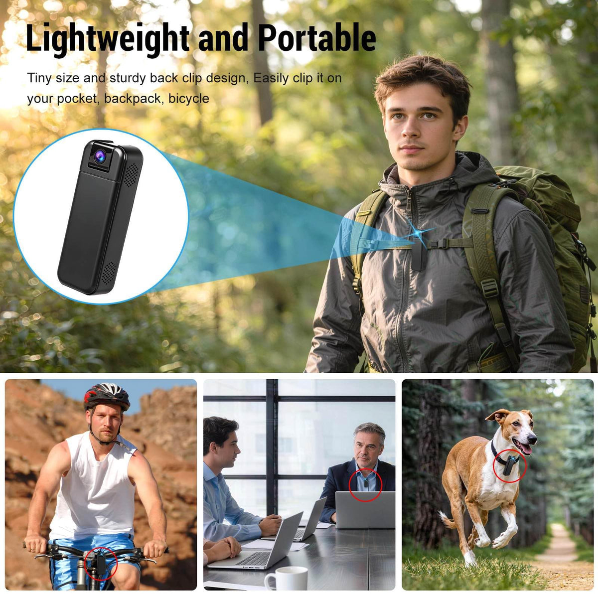 SUJTKZL motion detection starts recording when activity is detected
