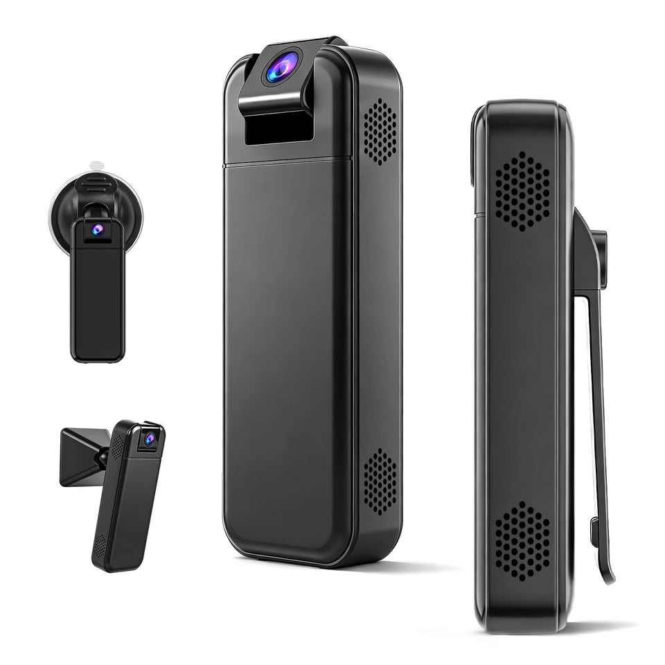 SUJTKZL WiFi mini body camera captures clear footage in 1080p day or night