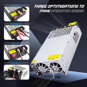 SUMANEP cooling system detail highlights built-in fan for reliable cooling.