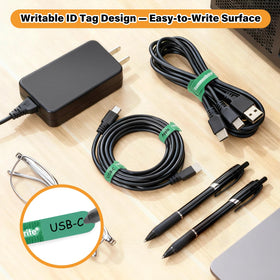SummerBrite durable microfiber nylon ties protect cables under tension