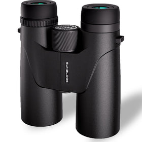 SunBlogs Art binoculars offer 12x42 HD clarity for bird watching in various light