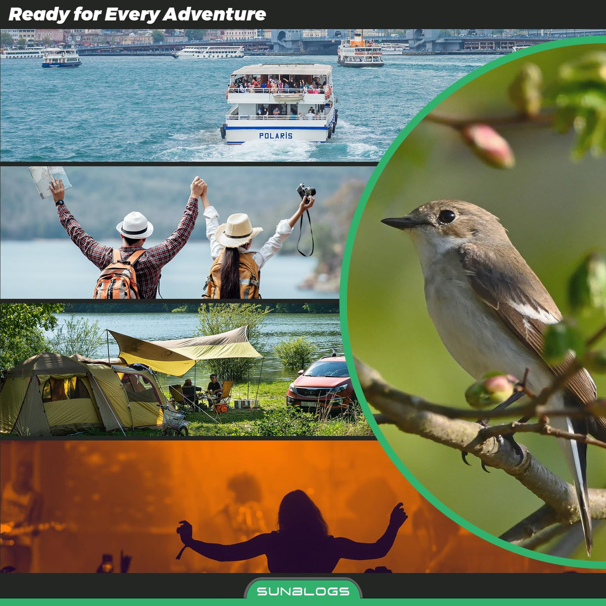 Ideal gift for outdoors lovers on trips or cruises
