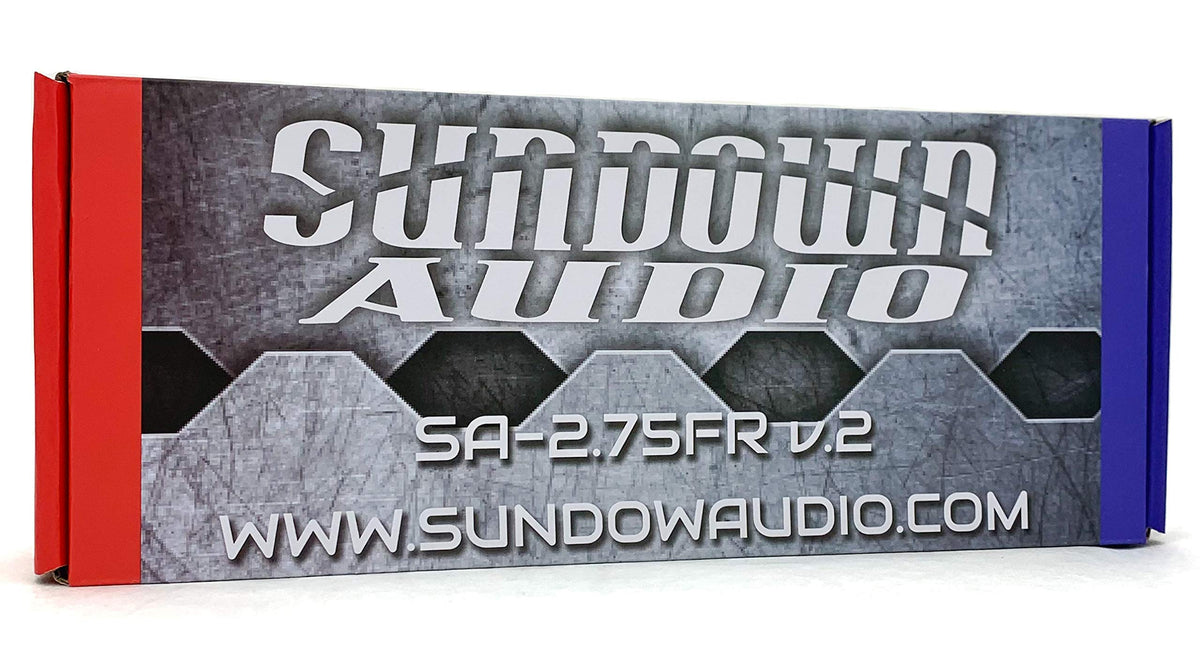 Sundown Audio SA-2.75 FR V2 installed-dash fit in Chrysler and more cars
