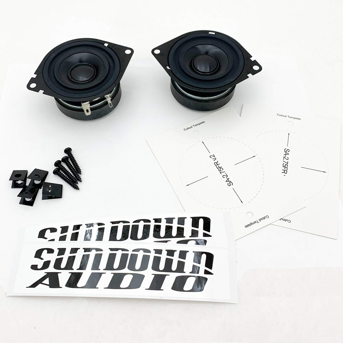 Sundown Audio SA-2.75 FR V2 vented-spider improves coil cooling