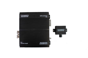 Sundown Audio SFB-3000D front panel view highlighting compact design for tight installs and powerful bass.