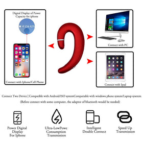Sunffice Bluetooth headset maintains stable connection up to ten meters
