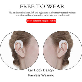 Sunffice non-ear-plug design, ergonomic fit for painless all-day comfort
