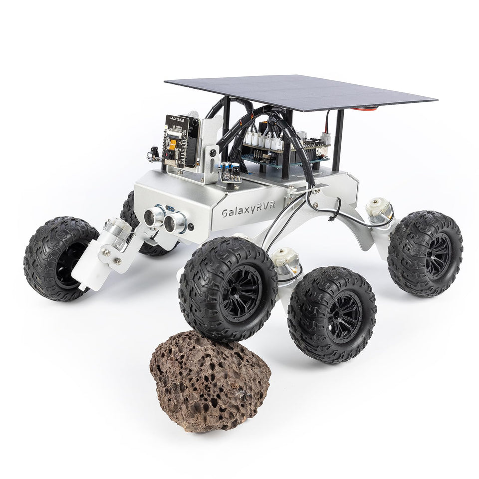 SunFounder GalaxyRVR assembly guide for quick hands-on Mars rover learning.